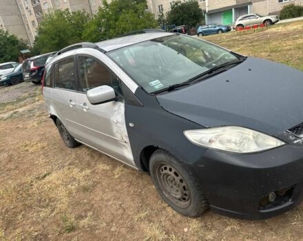 Серый Мазда 5, объемом двигателя 2 л и пробегом 200 тыс. км за 2000 $, фото 6 на Automoto.ua