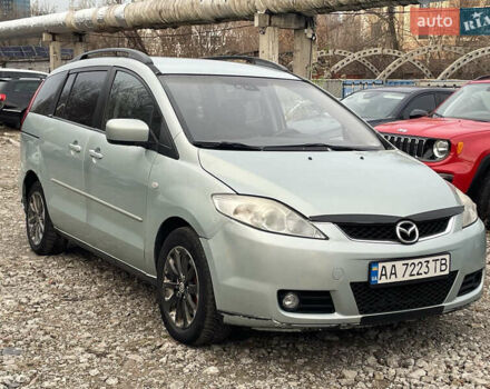Серый Мазда 5, объемом двигателя 2 л и пробегом 300 тыс. км за 3300 $, фото 1 на Automoto.ua