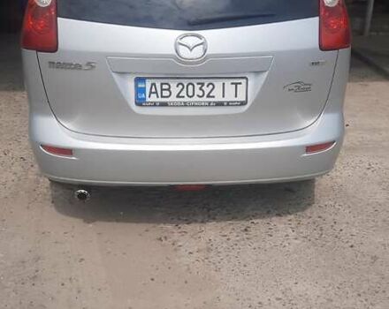 Серый Мазда 5, объемом двигателя 2 л и пробегом 200 тыс. км за 6000 $, фото 6 на Automoto.ua