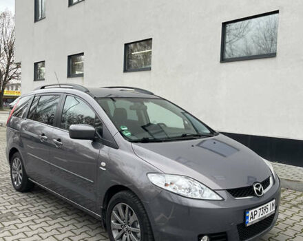 Серый Мазда 5, объемом двигателя 2 л и пробегом 205 тыс. км за 6500 $, фото 2 на Automoto.ua