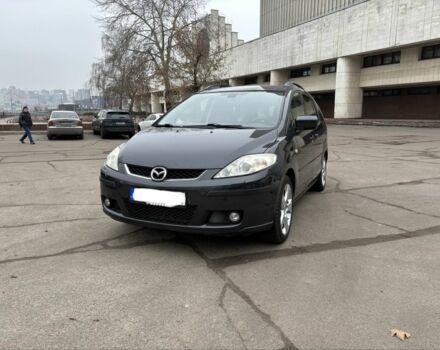 Серый Мазда 5, объемом двигателя 2 л и пробегом 236 тыс. км за 3300 $, фото 1 на Automoto.ua