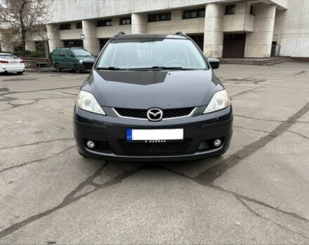 Серый Мазда 5, объемом двигателя 2 л и пробегом 236 тыс. км за 3300 $, фото 2 на Automoto.ua