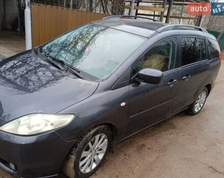 Серый Мазда 5, объемом двигателя 2 л и пробегом 326 тыс. км за 5000 $, фото 2 на Automoto.ua