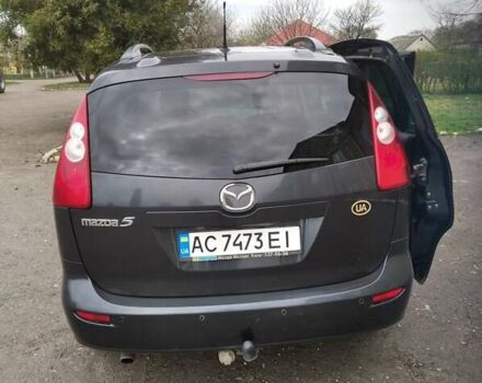Серый Мазда 5, объемом двигателя 2 л и пробегом 280 тыс. км за 4950 $, фото 4 на Automoto.ua