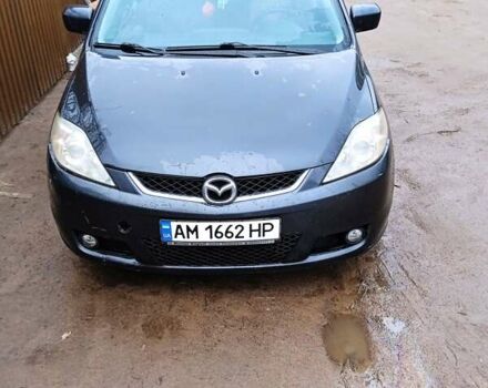 Серый Мазда 5, объемом двигателя 2 л и пробегом 326 тыс. км за 5050 $, фото 3 на Automoto.ua