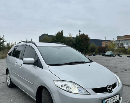 Серый Мазда 5, объемом двигателя 2 л и пробегом 211 тыс. км за 5680 $, фото 2 на Automoto.ua