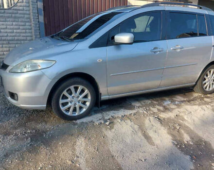 Серый Мазда 5, объемом двигателя 2 л и пробегом 277 тыс. км за 5500 $, фото 1 на Automoto.ua
