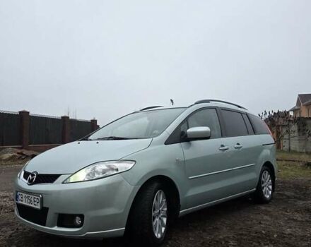 Серый Мазда 5, объемом двигателя 2 л и пробегом 286 тыс. км за 4300 $, фото 1 на Automoto.ua