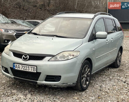 Серый Мазда 5, объемом двигателя 2 л и пробегом 300 тыс. км за 3300 $, фото 2 на Automoto.ua