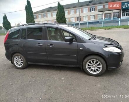 Серый Мазда 5, объемом двигателя 2 л и пробегом 280 тыс. км за 4950 $, фото 1 на Automoto.ua