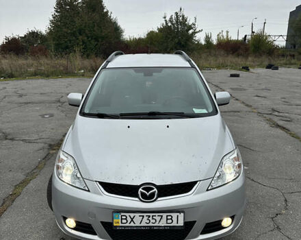 Серый Мазда 5, объемом двигателя 2 л и пробегом 211 тыс. км за 5680 $, фото 3 на Automoto.ua