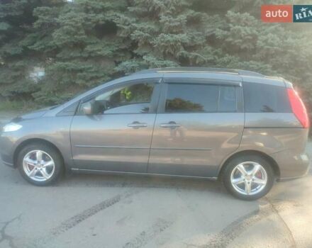 Серый Мазда 5, объемом двигателя 1.8 л и пробегом 200 тыс. км за 6200 $, фото 1 на Automoto.ua