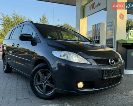 Серый Мазда 5, объемом двигателя 2 л и пробегом 256 тыс. км за 5599 $, фото 3 на Automoto.ua