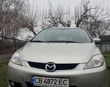 Серый Мазда 5, объемом двигателя 2 л и пробегом 414 тыс. км за 3700 $, фото 2 на Automoto.ua