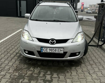 Серый Мазда 5, объемом двигателя 2 л и пробегом 377 тыс. км за 5500 $, фото 1 на Automoto.ua