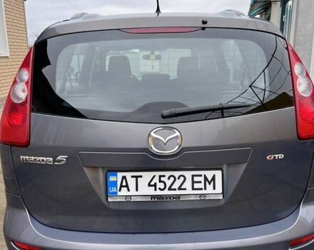 Серый Мазда 5, объемом двигателя 2 л и пробегом 244 тыс. км за 6500 $, фото 1 на Automoto.ua