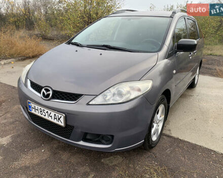 Серый Мазда 5, объемом двигателя 2 л и пробегом 248 тыс. км за 5500 $, фото 2 на Automoto.ua