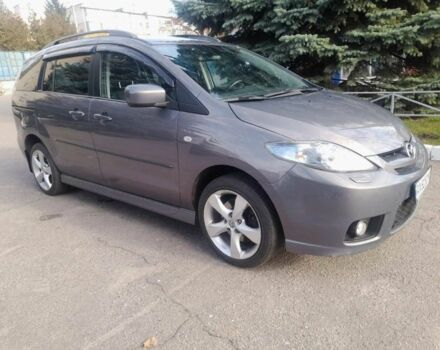 Серый Мазда 5, объемом двигателя 2 л и пробегом 226 тыс. км за 6500 $, фото 3 на Automoto.ua