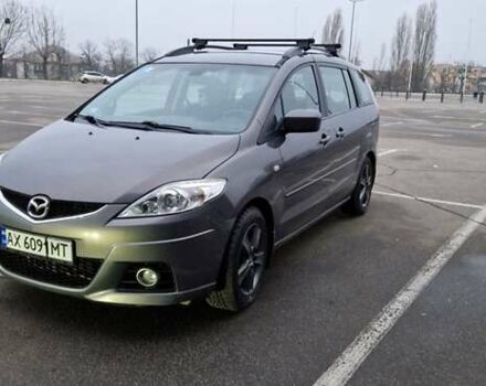 Серый Мазда 5, объемом двигателя 2 л и пробегом 290 тыс. км за 6474 $, фото 4 на Automoto.ua