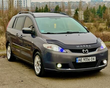 Серый Мазда 5, объемом двигателя 2 л и пробегом 200 тыс. км за 5999 $, фото 2 на Automoto.ua