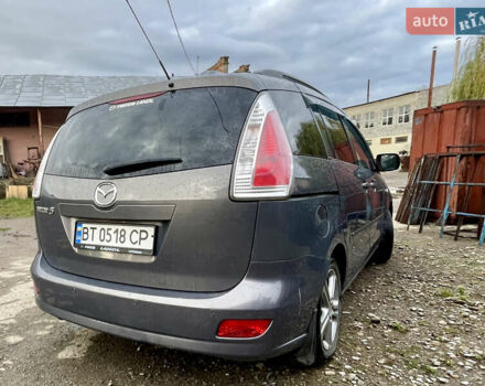 Серый Мазда 5, объемом двигателя 2 л и пробегом 350 тыс. км за 5900 $, фото 1 на Automoto.ua