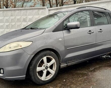 Серый Мазда 5, объемом двигателя 2 л и пробегом 320 тыс. км за 1850 $, фото 1 на Automoto.ua