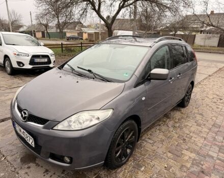 Серый Мазда 5, объемом двигателя 2 л и пробегом 300 тыс. км за 2700 $, фото 1 на Automoto.ua