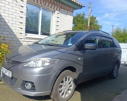 Серый Мазда 5, объемом двигателя 2 л и пробегом 217 тыс. км за 5700 $, фото 4 на Automoto.ua