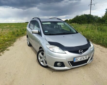 Серый Мазда 5, объемом двигателя 2 л и пробегом 270 тыс. км за 5750 $, фото 1 на Automoto.ua