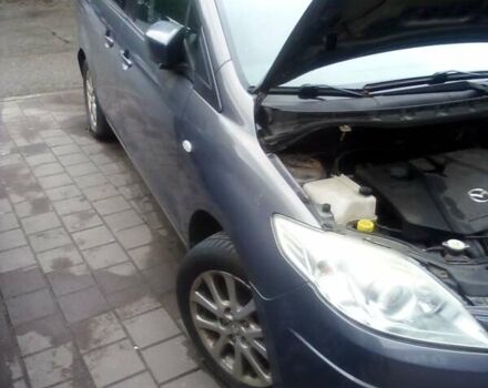 Серый Мазда 5, объемом двигателя 1.8 л и пробегом 230 тыс. км за 6000 $, фото 4 на Automoto.ua