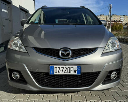 Серый Мазда 5, объемом двигателя 2 л и пробегом 177 тыс. км за 7500 $, фото 1 на Automoto.ua