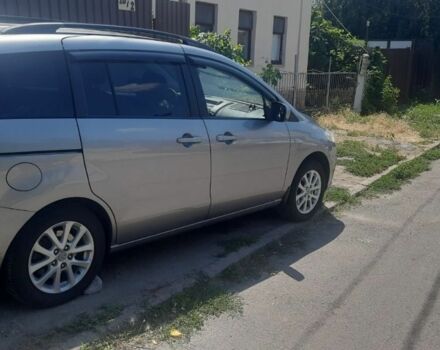 Серый Мазда 5, объемом двигателя 2 л и пробегом 217 тыс. км за 5700 $, фото 1 на Automoto.ua