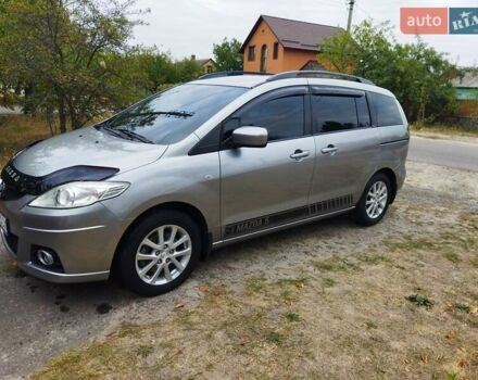 Серый Мазда 5, объемом двигателя 2 л и пробегом 219 тыс. км за 7350 $, фото 1 на Automoto.ua