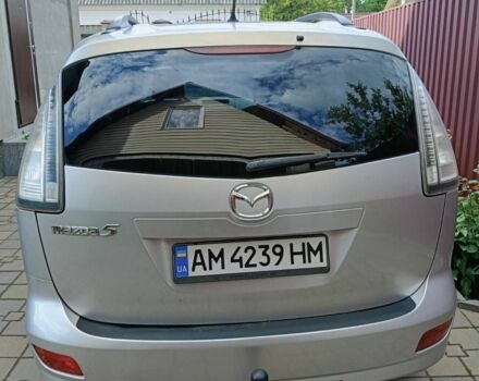 Серый Мазда 5, объемом двигателя 2 л и пробегом 282 тыс. км за 6100 $, фото 1 на Automoto.ua