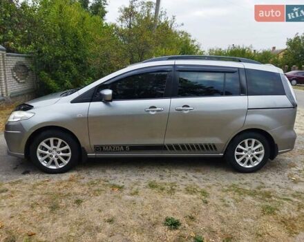 Серый Мазда 5, объемом двигателя 2 л и пробегом 219 тыс. км за 7350 $, фото 3 на Automoto.ua