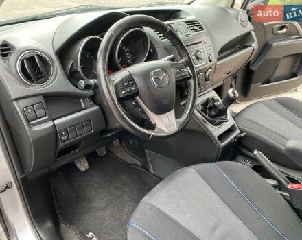 Сірий Мазда 5, об'ємом двигуна 1.6 л та пробігом 244 тис. км за 7100 $, фото 16 на Automoto.ua