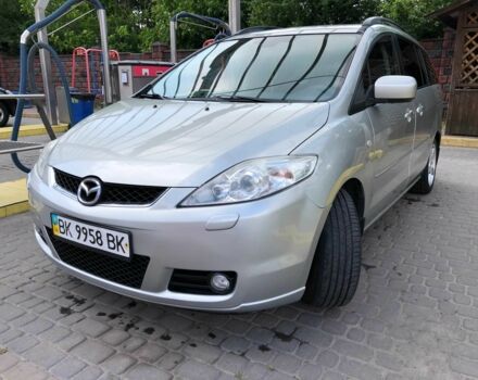 Серый Мазда 5, объемом двигателя 2 л и пробегом 257 тыс. км за 6500 $, фото 2 на Automoto.ua