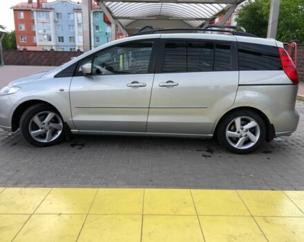 Серый Мазда 5, объемом двигателя 2 л и пробегом 257 тыс. км за 6500 $, фото 3 на Automoto.ua