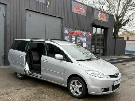 Серый Мазда 5, объемом двигателя 2 л и пробегом 237 тыс. км за 4950 $, фото 1 на Automoto.ua