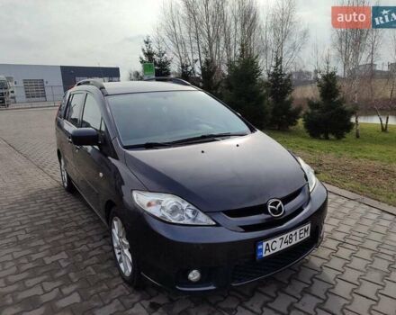 Серый Мазда 5, объемом двигателя 2 л и пробегом 223 тыс. км за 5000 $, фото 1 на Automoto.ua