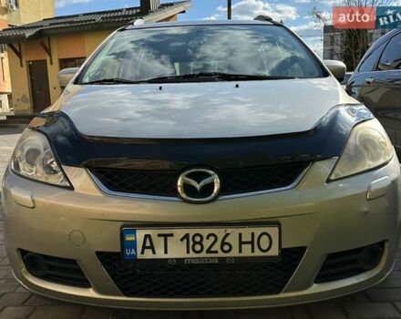 Серый Мазда 5, объемом двигателя 2 л и пробегом 264 тыс. км за 3750 $, фото 1 на Automoto.ua