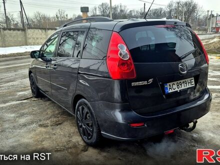 Серый Мазда 5, объемом двигателя 2 л и пробегом 20300 тыс. км за 5500 $, фото 1 на Automoto.ua