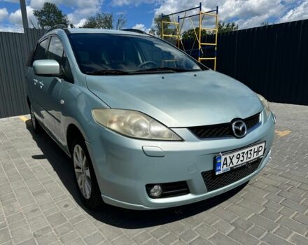 Серый Мазда 5, объемом двигателя 2 л и пробегом 234 тыс. км за 3800 $, фото 1 на Automoto.ua