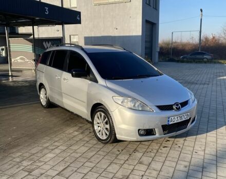 Серый Мазда 5, объемом двигателя 2 л и пробегом 340 тыс. км за 3850 $, фото 1 на Automoto.ua