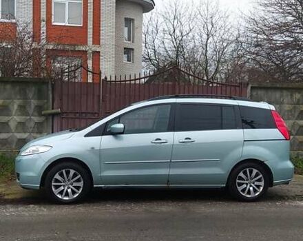 Серый Мазда 5, объемом двигателя 2 л и пробегом 232 тыс. км за 4400 $, фото 1 на Automoto.ua