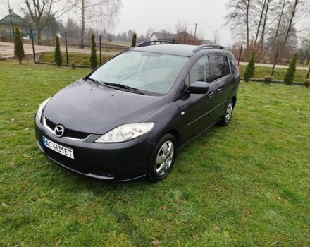 Серый Мазда 5, объемом двигателя 2 л и пробегом 188 тыс. км за 3950 $, фото 1 на Automoto.ua