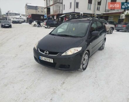 Сірий Мазда 5, об'ємом двигуна 2 л та пробігом 190 тис. км за 4400 $, фото 1 на Automoto.ua