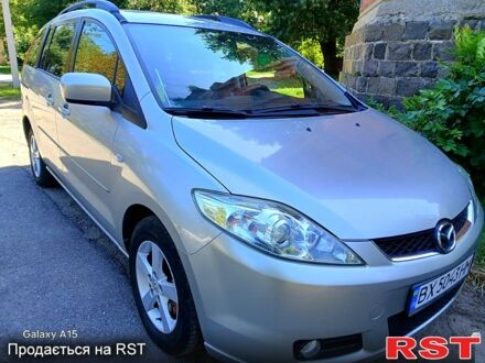 Серый Мазда 5, объемом двигателя 1.8 л и пробегом 240 тыс. км за 4500 $, фото 1 на Automoto.ua