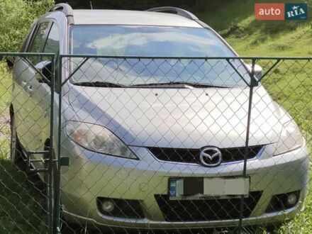 Серый Мазда 5, объемом двигателя 2.01 л и пробегом 145 тыс. км за 7000 $, фото 1 на Automoto.ua