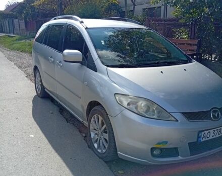 Серый Мазда 5, объемом двигателя 2 л и пробегом 320 тыс. км за 3000 $, фото 1 на Automoto.ua